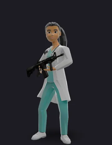 Doutora do SUS - personagem do CORO SOLTO: Treta Suprema